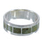 Turquoise And Genuine Sterling Silver Jewelry Ring Size 5-1/4 VX58447